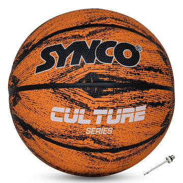 Synco CULTURE Series | Official Women's Basketball | Moulded Technology | 8 Panel |  (Size-6)