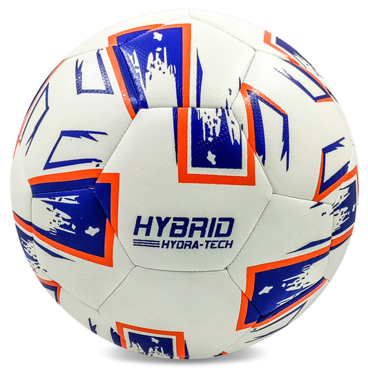 Synco Hybrid Football Ball | 100% Water Sealed | high Resilience Foam Backing| TPU | Match Ball|Size-5 , Multicolour