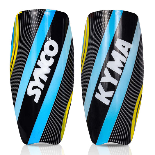 Synco Kyma Shin Guard for Football | Slipin Shin Guard for Extra Protection and Comfort | Shin Guard for Football Training & Matches | Football Shin Guards for Youth and Adults | Medium Size