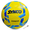 Synco Horizon football | Rubberized Hand Stitched | Pro Trainer| 32 Panel | Size - 5 (Yellow)