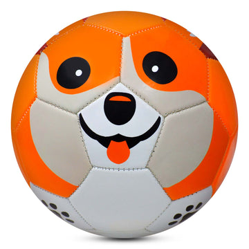 Synco Kids Football | Soft PVC Football for Kids | Kids Toy Ball for Indoor & Outdoor Gameplay | Soccer Ball for Kids Training Activity | Educational Toy Ball | Lovable Gift for Kids | Puppy, Size-3