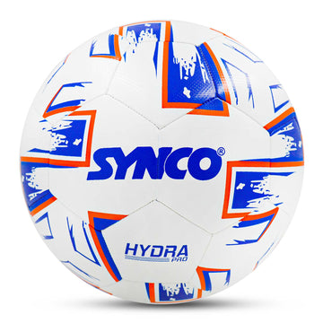 Synco Hybrid Football Hydra Pro | 100% Water Sealed | 32 Panel TPU Football | High Resilience Foam Backing | Ideal for Soft & Turf Grounds | Match Ball | Soccer Ball | Football Size 5