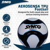 SYNCO Professional World Cup AEROSENSA TPU 6 Panel Football| Soccer Ball Size-5