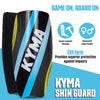 Synco Shin Guard with Sleeve | Shin Guard for Football | Football Shin Guard with Supporter Sleeve | 1 Pair Slipin Shin Guard for Extra Protection & Stretchable Lycra Fabric Sleeve, Combo (Kyma, M)