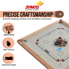 Synco 27" Inch Mango Carrom Board for Kids 8-12 Years Old