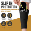 Synco Bolt Shin Guard for Football | Slipin Shin Guard for Extra Protection and Comfort | Football Shin Guards for Youth and Adults | Shin Guard for Football Training & Matches | Medium Size