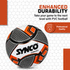 Synco Convex Football | PVC Machine Stitched Football | 6 Panel Football | Training Football | Football for Soft & Turf Ground | Football for Beginners | Football for Practice | Soccer Ball Size 5