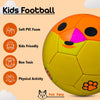 Synco Kids Football | Soft PVC Football for Kids | Kids Toy Ball for Indoor & Outdoor Gameplay | Soccer Ball for Kids Training Activity | Educational Toy Ball | Lovable Gift for Kids | Fox, Size-3