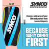 Synco Shin Guard with Sleeve | Shin Guard for Football | Football Shin Guard with Supporter Sleeve | 1 Pair Slipin Shin Guard for Extra Protection & Stretchable Lycra Fabric Sleeve, Combo (Kyma, M)