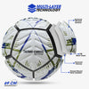 Synco Galaxy Embossed Football | Professional Match Ball | TPU Machine Stitched | Size-5