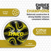 Synco Wave 2.0 Football | PVC Machine Stitched Football | 32 Panel Football | Football for Grass Ground | Training Football | Football for Beginners | Football for Practice | Soccer Ball Size 5