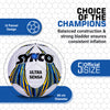 Synco Ultrasensa Football | PU Hand Stitched Football | Football for Professional Matches and Training | Football for Soft and Turf Ground | Soccer Ball | Football Size 5