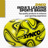 Synco Wave Football | PVC Machine Stitched Football | 32 Panel Football | Football for Grass Ground | Training Football | Football for Beginners | Trainer Football for Practice | Soccer Ball Size 5