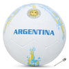 Synco Country Colour Football ARGENTINA Size-5 | Rubber Moulded | Training Soccer ball | Suitable for Hard Ground | for Boy/Girl