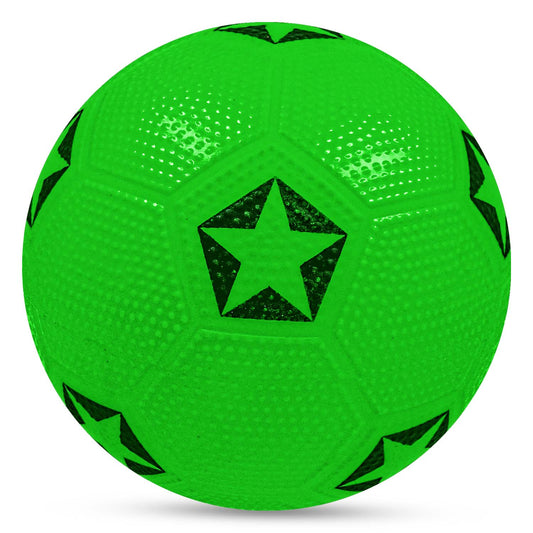 Synco Home Play Football for Kids | PVC Soft Toy Ball for Kids | Football for Indoor & Outdoor Play | PVC Kids Football | Kids Play Balls | Toy Balls for Kids | Multicolor (Size-3)