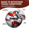 Synco Thunder Football | PVC Machine Stitched Football | 32 Panel Football | Football for Grass Ground | Training Football | Football for Beginners | Trainer Football for Practice | Soccer Ball Size 5