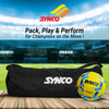 Synco Flex Sports bag | Ball Carrying Bag for 3 Balls (Black)