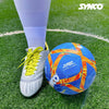 Synco Magma football | Rubberized Hand Stitched | Pro Trainer | 32 Panel | Size - 5 (Blue)