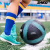 Synco Synergy football | Rubberized Moulded | Trainer | Size - 5 (Black)