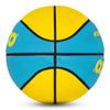 Synco YOUNG CHAMP Series | Kids Basketball | Moulded Technology | 8 Panel | Blue Yellow (Size-3)