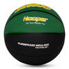 Synco HOOPER Series | Official Men's Basketball | Moulded Technology | 8 Panel | Green Black (Size-7)