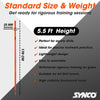 Synco Agility Slalom Spiked Poles (for Training & Ground marking) Set of 4 Height - 5.5 ft (Orange)