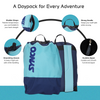 Synco Hike drawstring bag | Hiking Daypack (Blue)