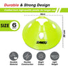 Synco Superdome | Agility Soccer Disc Space Marker cones | for Training, fitness & marking - 6 inch (Set of 10)