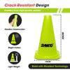 Synco Agility Training Marker Cones | Cones for Training, Fitness & Marking (Traffic Cones) 9 inch, 12 inch