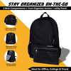 Synco Edge backpack | Large Office Premium Laptop Backpack (Black)