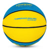 Synco HOOPER Series Basketball | Moulded Technology | 8 Panel | Blue Yellow (Size-5)