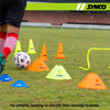 Synco Superdome | Agility Soccer Disc Space Marker cones | for Training, fitness & marking - 6 inch (Set of 10)