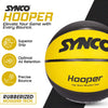 Synco HOOPER Series | Official Men's Basketball | Moulded Technology | 8 Panel | Yellow Black (Size-7)