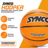 Synco HOOPER Series | Official Men's Basketball | Moulded Technology | 8 Panel | Orange (Size-7)