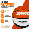 Synco HOOPER Series | Official Women's Basketball | Moulded Technology | 8 Panel | Red White (Size-6)