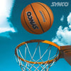 Synco HOOPER Series Basketball | Moulded Technology | 8 Panel | Orange (Size-5)