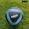 Synco Synergy football | Rubberized Moulded | Trainer | Size - 5 (Black)