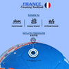 Synco Country Colour Football FRANCE Size-5 | Rubber Moulded | Training Soccer ball | Suitable for Hard Ground | for Boy/Girl