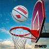 Synco CULTURE Series | Official Men's Basketball | Moulded Technology | 8 Panel | Grey white (Size-7)