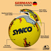 Synco Country Colour Football GERMANY Size-5 | Rubber Moulded | Training Soccer ball | Suitable for Hard Ground | for Boy/Girl