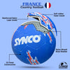 Synco Country Colour Football FRANCE Size-5 | Rubber Moulded | Training Soccer ball | Suitable for Hard Ground | for Boy/Girl