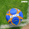 Synco Magma football | Rubberized Hand Stitched | Pro Trainer | 32 Panel | Size - 5 (Blue)