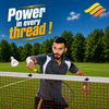 Badminton net