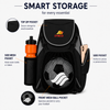 Synco Blaze Football Bag (Black)