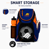 Synco Blaze Football Bag (Blue Orange)
