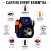 Synco Blaze Football Bag (Blue Orange)