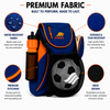 Synco Blaze Football Bag (Blue Orange)