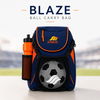 Synco Blaze Football Bag (Blue Orange)