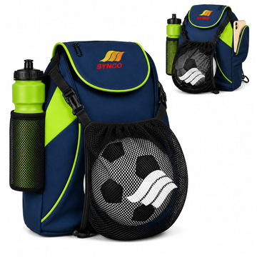 Synco Blaze Football Bag (Blue Green)