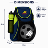 Synco Blaze Football Bag (Blue Green)